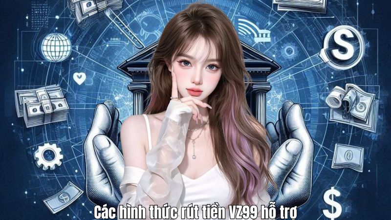 Các hình thức rút tiền VZ99 hỗ trợ